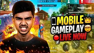 LIVE NOW!🔴Mobile 📱 Rush Gameplay | Permanent Shift Phone | Free Fire Face Cam | SRBD Gaming #RTGHype