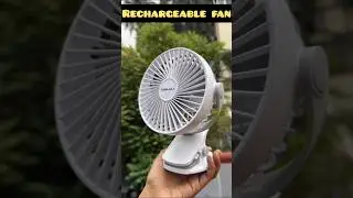 Bajaj Pygmy Mini Portable rechargeable fan / Amazon online shopping #shortsfeed #amazon #portable