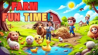 Lively Farm Songs for Kids 🚜 | Sing, Dance & Learn with Adorable Farm Animals!