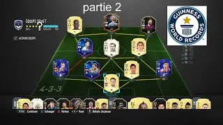record du monde draft fifa 20 (190) !!! #worldrecord #fut20 #draft #videofifa