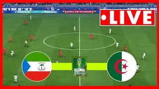 🔴 LIVE: Equatorial Guinea vs Algeria | AFCON 2025 | Match Today Simulation