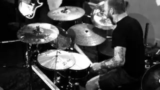 Drummer Josh Cohen band Die Choking grindcore / metal / punk drums