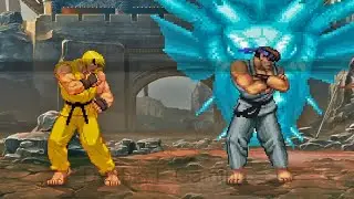 [Street Fighter Mugens] KenBurn VS Ryu