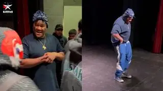 Crip Mac Teaches Students How to Crip Walk At a High School In Lynwood, California (HD)