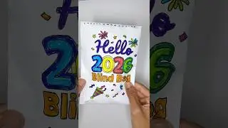 Happy New Year 2026 Blind Bag Unboxing | DIY 2026 New Years Paper Craft Idea