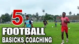 পার্টনার ওয়াইজ ৫টি কোচিং ক্যাম্প&zwnj; ফুটবল প্রাকটিস || Five With Partner Football Coaching Session