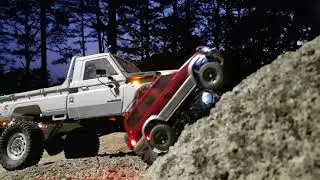 1/5, 1/10, 1/32 scale rc truck Trail - [ X-Maxx, Killerbody Toyota LC70, Orlandoo Hunter Pajero ]