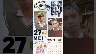 happy birthday for RAFA and RAFI💖🎀☁️