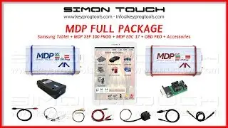 MDP XEP 100 PROG + EDC 17 + OBD PRO Full package