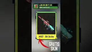NUEVA SKIN GRATIS AR97 en Blood Strike x TAC ZERO! 🔥&iexcl;NO TE LA PIERDAS!