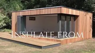 SUPERIOR Wall Insulation CLADDING for Shipping CONTAINER Homes