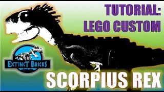 LEGO CUSTOM SCORPIUS REX / E-750 I LEGO CUSTOM JURASSIC WORLD CAMP CRETACEOUS