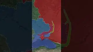 Russian Civil War (2023) / Wagner Rebellion #shorts #animation #map