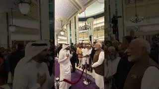 PM Modi welcomed with the song 
