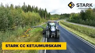Vahva niittomurskain tienhoidon ammattilaisille – Stark CC Ketjumurskain