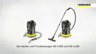 KARCHER Ash Vacuum AD 3 Premium Fireplace