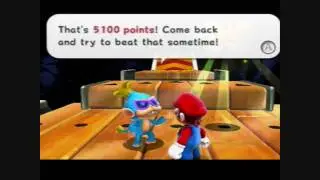 Super Mario Galaxy 2 - Melty Monster Galaxy - The Chimp's Bowling Challenge