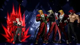 [DBZ vs KOF] Evil Vegeta vs. Rugal Bernstein Team