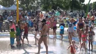 Opening Ceremonies of Red Deer's Spray Park