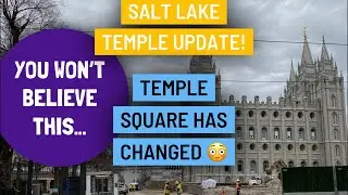 Inside the $2 Billion Salt Lake Temple Renovation (Temple Square Update Tour!)
