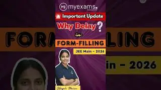 🚨 JEE Main 2026 Latest NTA Update | Full Details by Gitanjali Ma&rsquo;am | MyExams Official ⌛#jeemains