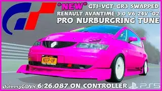 *NEW* GT7 - SWAPPED Renault Avantime '02 Pro Tune | Nurburgring GTI-VGT-Gr.3 | Gran Turismo 7 1.62