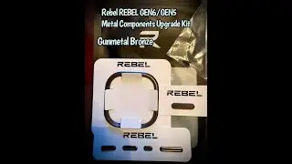 Rebel ⇨ REBEL GEN6/GEN5 Metal Components Upgrade Kit (Gunmetal Bronze)