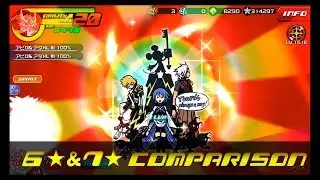 [KHUx JP] 6★ & 7★ Key Art Bonds Comparison / Showcase