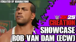 WWE 2K25 Creation Showcase: Rob Van Dam (ECW) | (Created by KRadiation) | (PS5/XBSX|S)