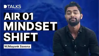 Importance of MINDSET shift to crack NID!