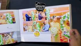 Wedding Album Booking for 2025 Sri Lanka | 8x24Magazine Album Wedding Photographer | Deshan Studio