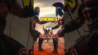 Vikings vs. Spartans: Who Would Win? #shorts #shortvideo #history