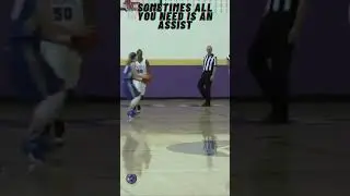 Sometimes All You Need Is An Assist #getbuckets