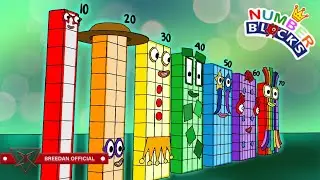 Numberblocks Big Number Meet Puts an a Show | Numberblocks Fanmade
