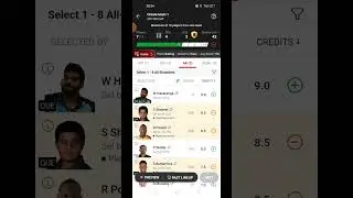 PES VS QUE #dream11 #cricket #fantasy #shorts #vidoe