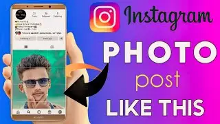 How to upload Giant Square Photos on Instagram || Instagram Grid photo upload style || New upload ||