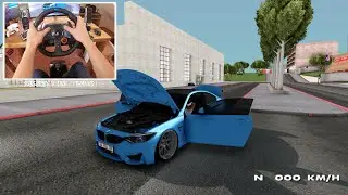 BMW M4 STANCE IMVEHFT GTA San Andreas 🚗 LOGITECH G29 ENB GRAPHIC REVIEW