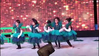 Kid permormance as peacock