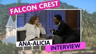 Falcon Crest: Ana-Alicia Interview Arsenio Hall
