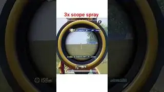3x scope spray bgmi shorts Jonathan spray