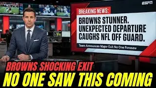 STUNNER: Browns announce a departure nobody expected &mdash; front office jolted | Browns News
