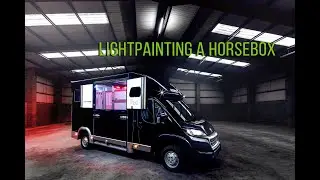 Automotive Photography: Light Painting A Horse Box