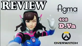 Figma 408: Overwatch D.Va REVIEW [Re-Upload audio fixed]