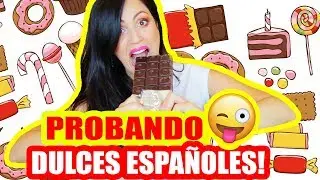 PROBANDO DULCES ESPAÑOLES! Yema de Huevo Quemada?! SandraCiresArt