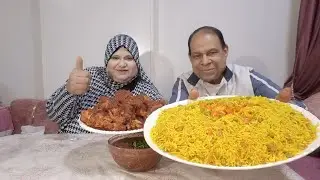 ارز 🍚 بسمتي بالخضروات مع دبابيس🍗🍗🍗 الفراخ علي الطريقه الكوريه الحاره 🌶🌶🌶طعم مش هتقدري تنساه 