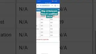 Itbp ct telecom result pass ❤️❤️#itbp