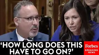 'What Are You Doing Right Now On Columbia's Campus?': Katie Britt Grills Education Sec. Cardona