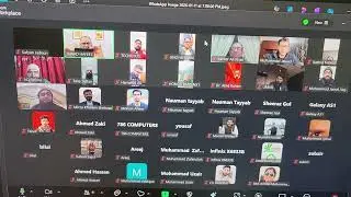 LEARN TO INVEST IN PAKISTAN STOCK EXCHANGE ONLINE ZOOM WORKSHOP OF 11-1-26 IN PROGRESS 
