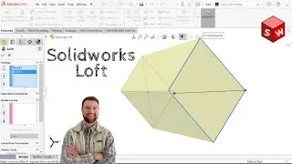 Базовый учебник по Solidworks Loft