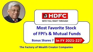 HDFC LTD Bonus Shares History